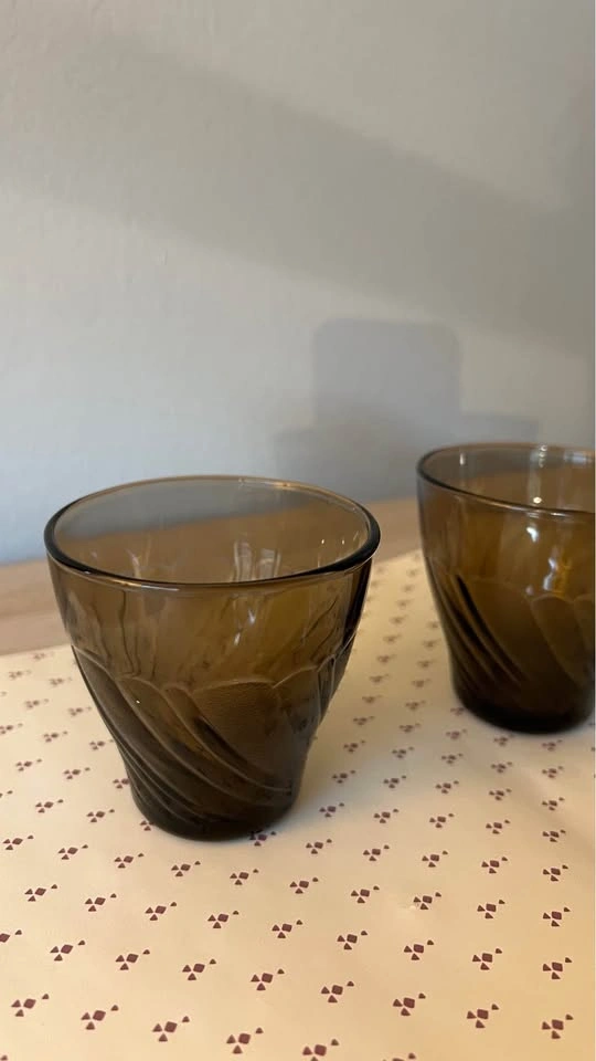 Two Vereco French Smoked Glasses - photo 2