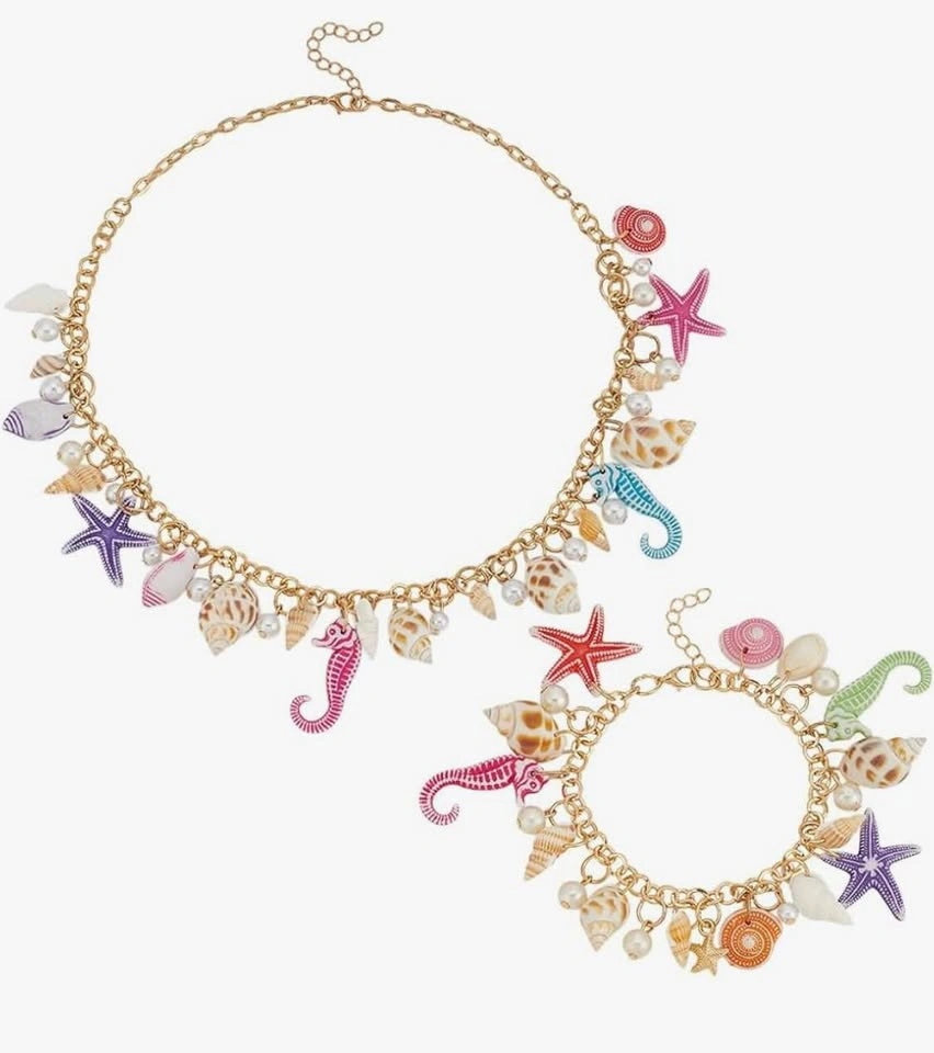 🌊 Beach Seashell Bracelet & Necklace Set – $25 - photo 2