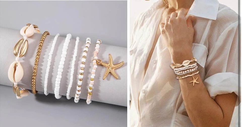 🌊 Shell Bracelet Bundle – $15 - photo 3