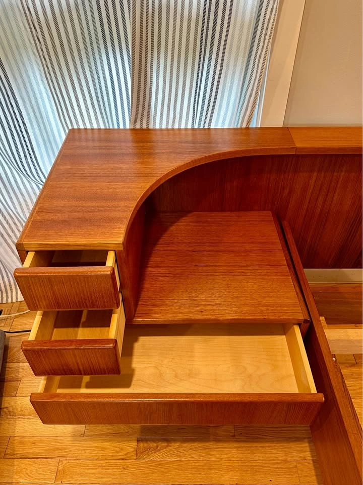 Danish Teak Queen Bed Frame - photo 3