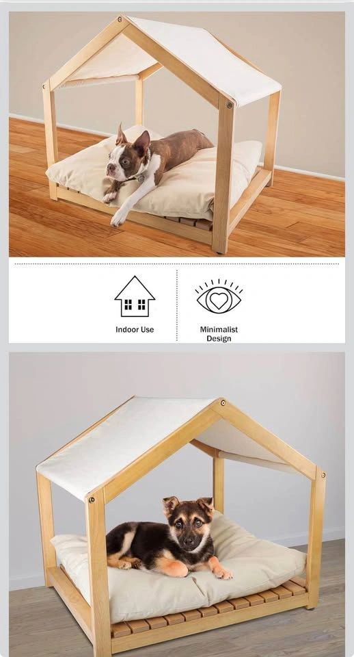 Dog House - 30x24-Inch Indoor Dog House with Soft Cushion - photo 3