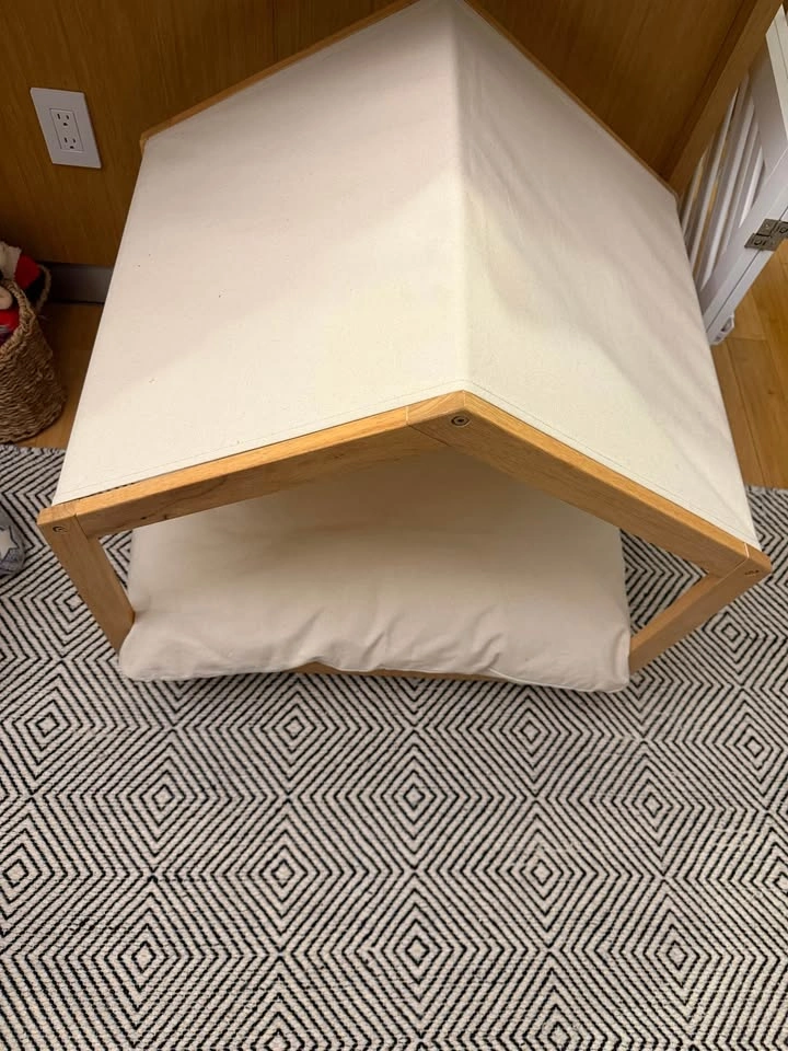 Dog House - 30x24-Inch Indoor Dog House with Soft Cushion - photo 5