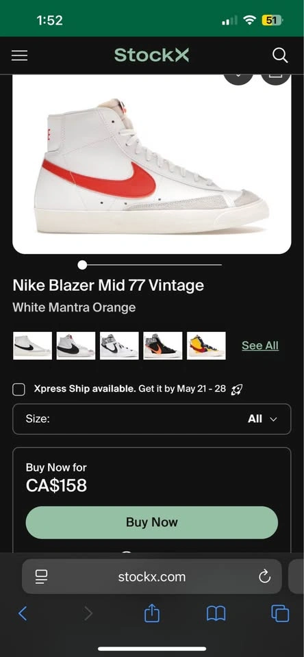 Nike blazers mid US11 - photo 5