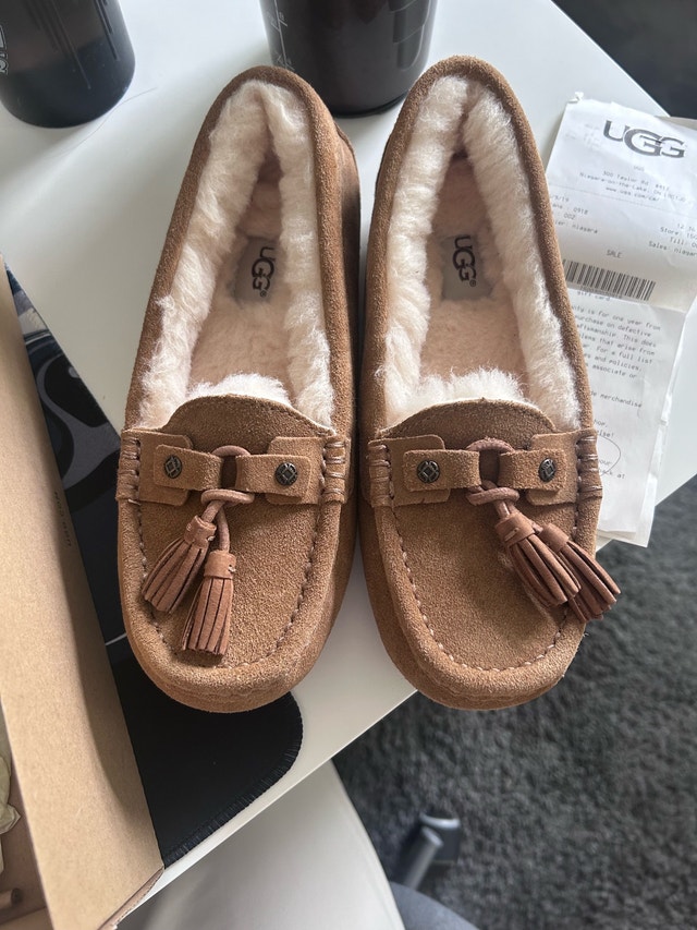 Brand New UGG Dakota Tassel Slippers – Never Worn – With Box - photo 2