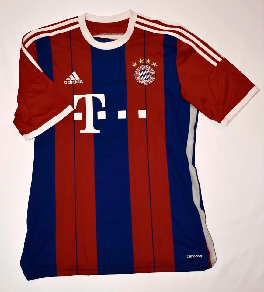 BAYERN MUNICH 2014-2015 HOME JERSEY ADIDAS Size M - photo 2
