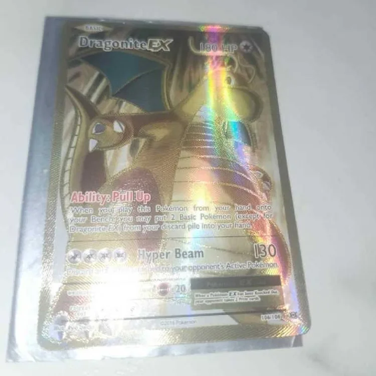 mega dragonite ex pokemon card #246 EXTENDED ART Raycardza Attack 1 Mega Dragonite ex - 295/217
