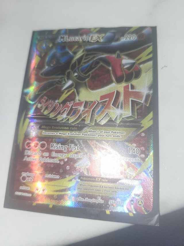 Mega Lucario EX (55a/111)