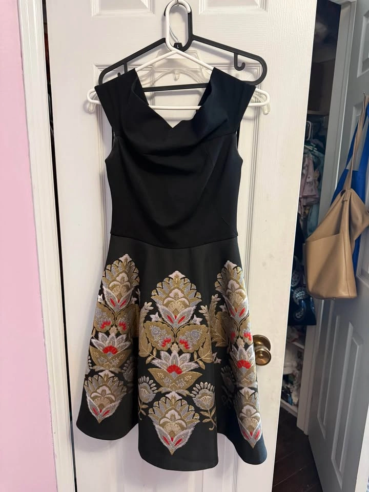 Ted Baker Airlo Opulent Bardot Neck Dress - photo 3