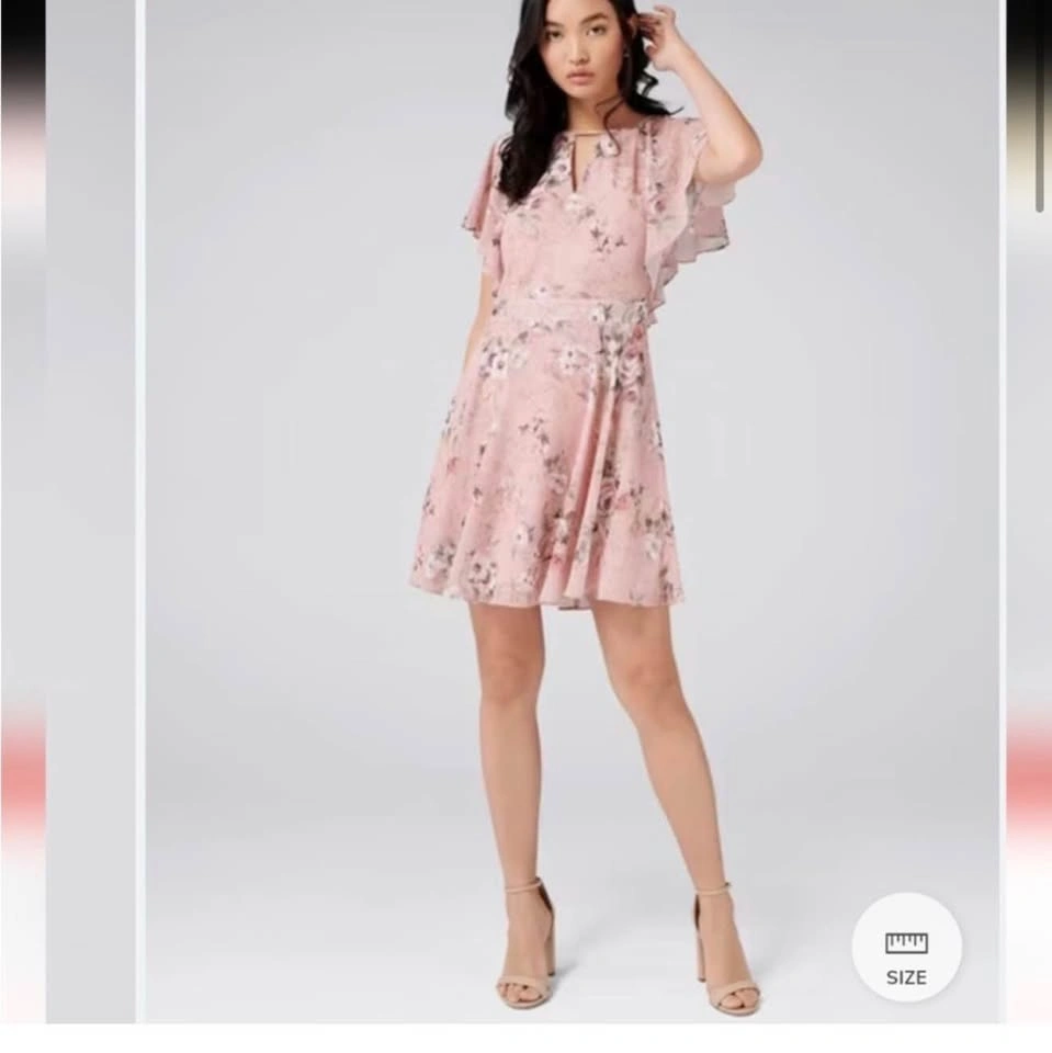 Evernew Melbourne Venice Flutter Sleeve Dress - photo 2