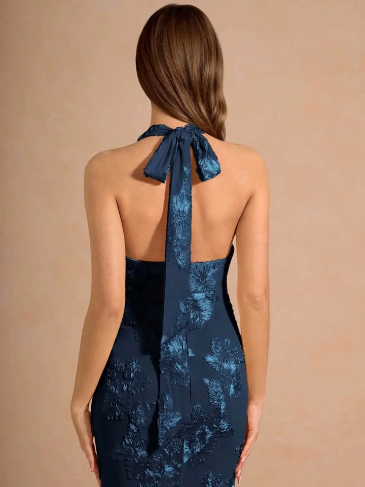 Navy maxi dress - photo 3