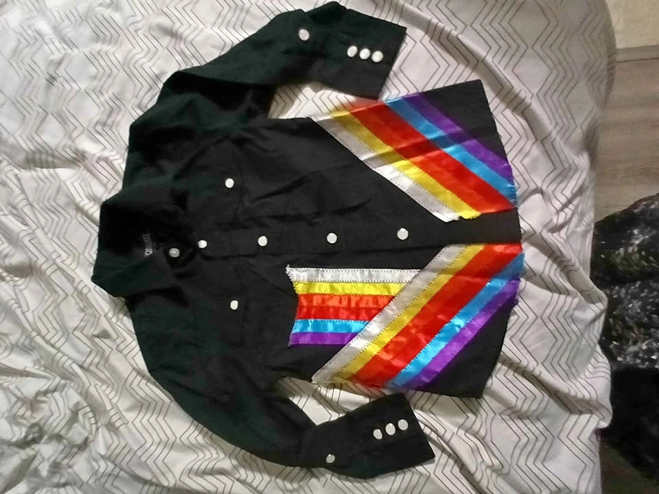 Boys Ribbon Shirt – Size 4 – Needs Repair
