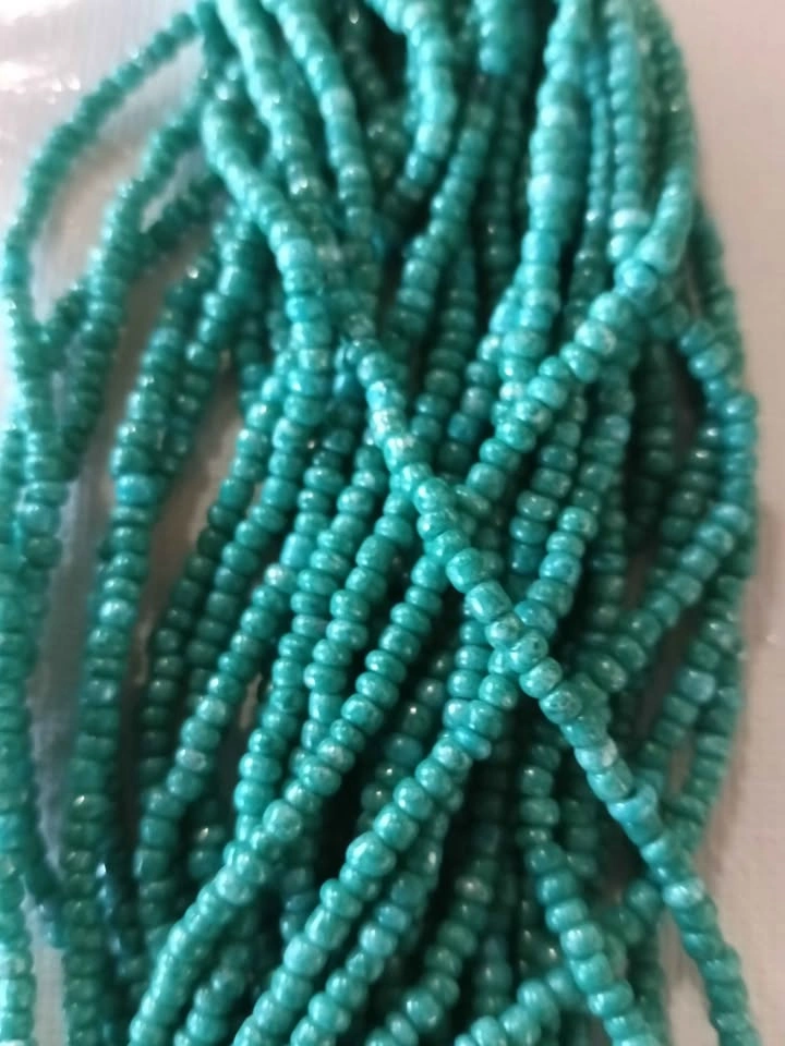 Turquoise Multi-Strand Beaded Statement Necklace – Jamaica - photo 4