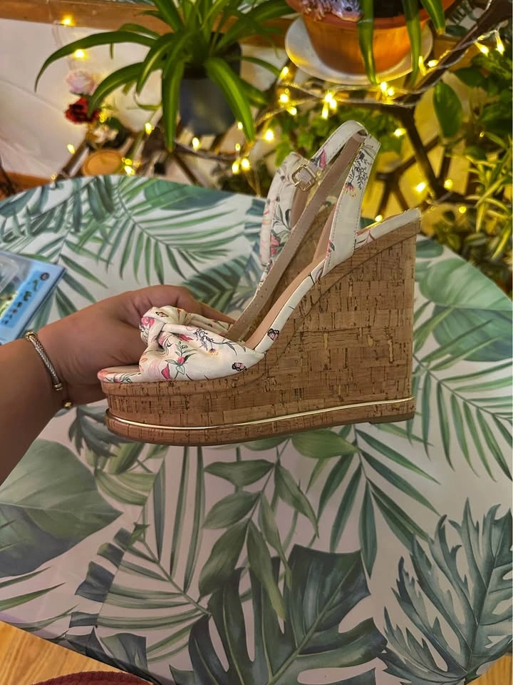 ALDO Floral Wedge Heels - photo 5