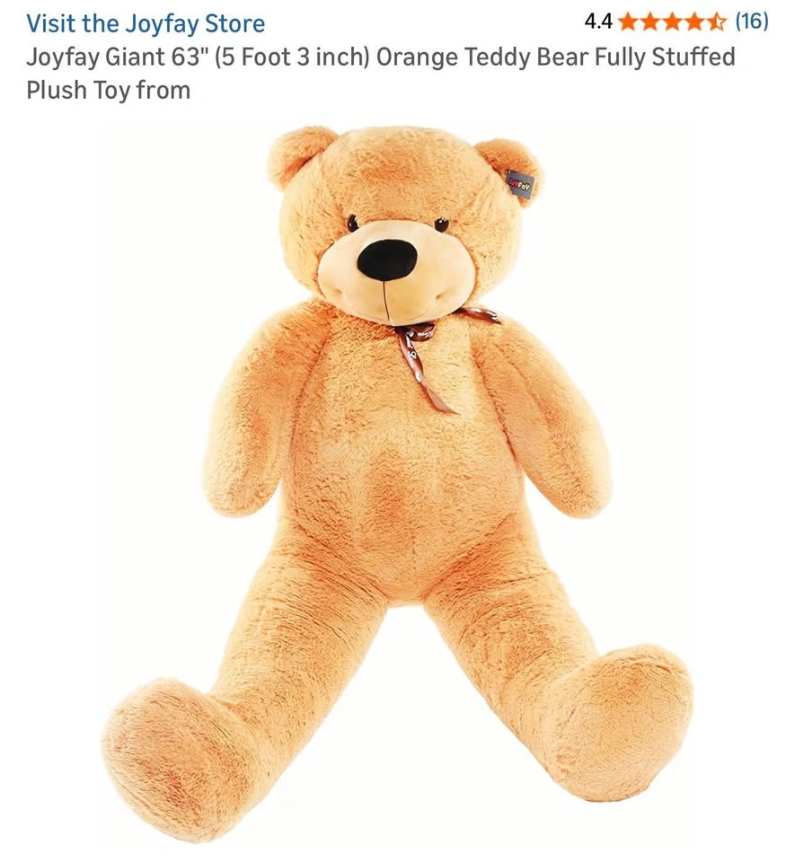 Huge Teddy Bear 5’3” - photo 2