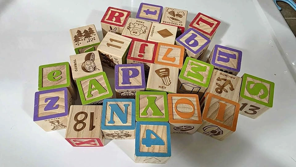 Wooden blocks