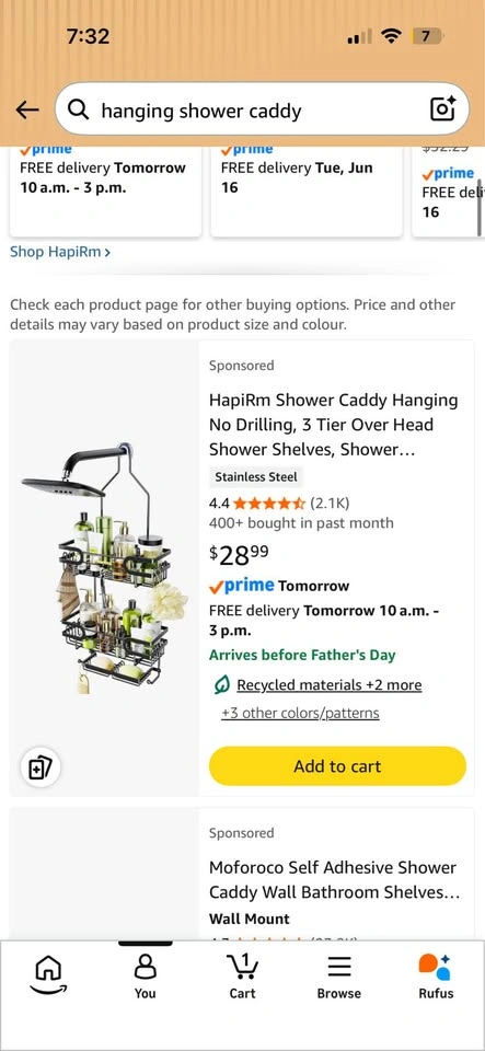 New Hanging Shower Caddy - photo 2