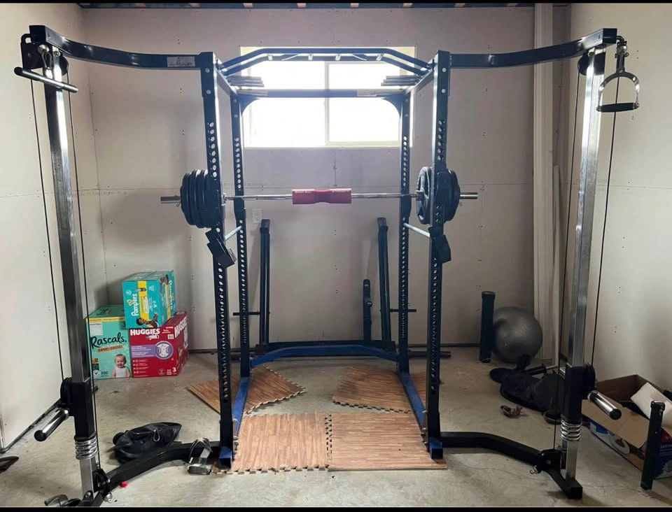Power rack cage with cable crossover - photo 2