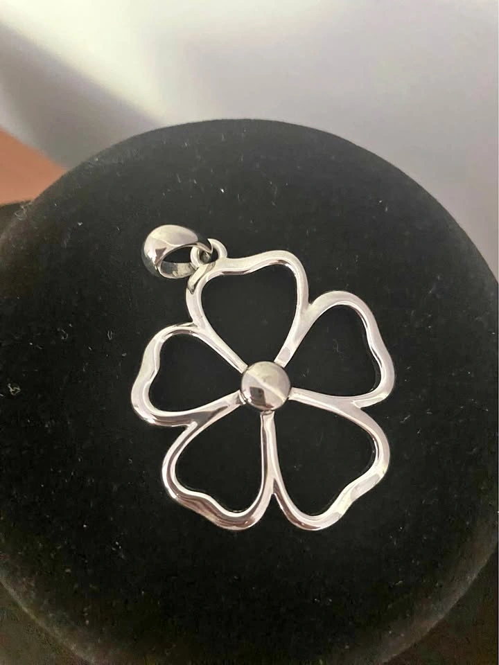 Silver Flower Pendant