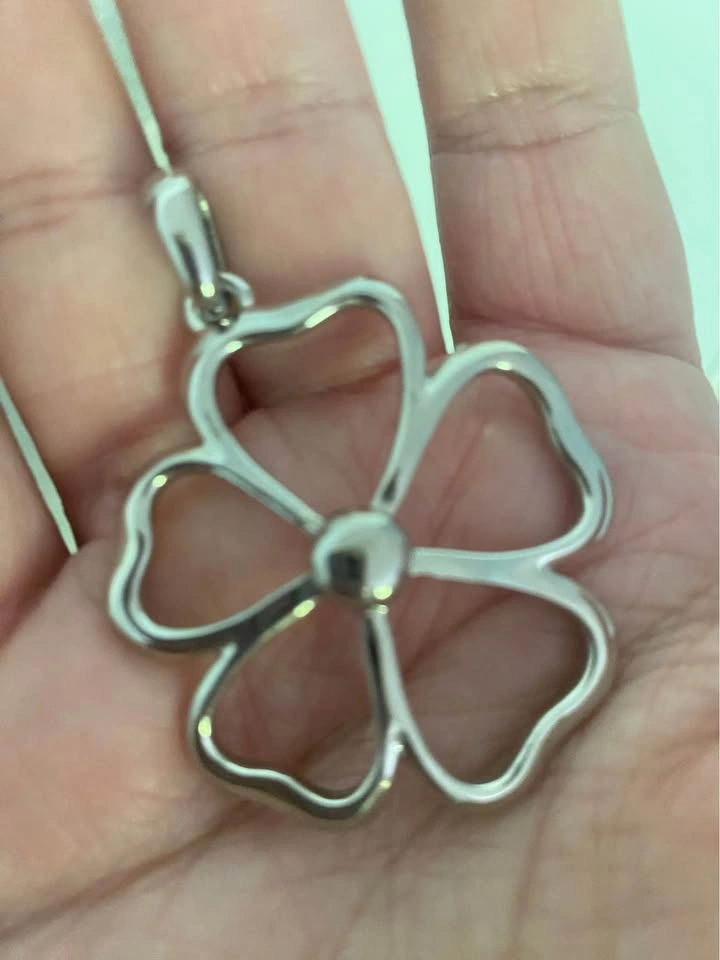 Silver Flower Pendant - photo 3