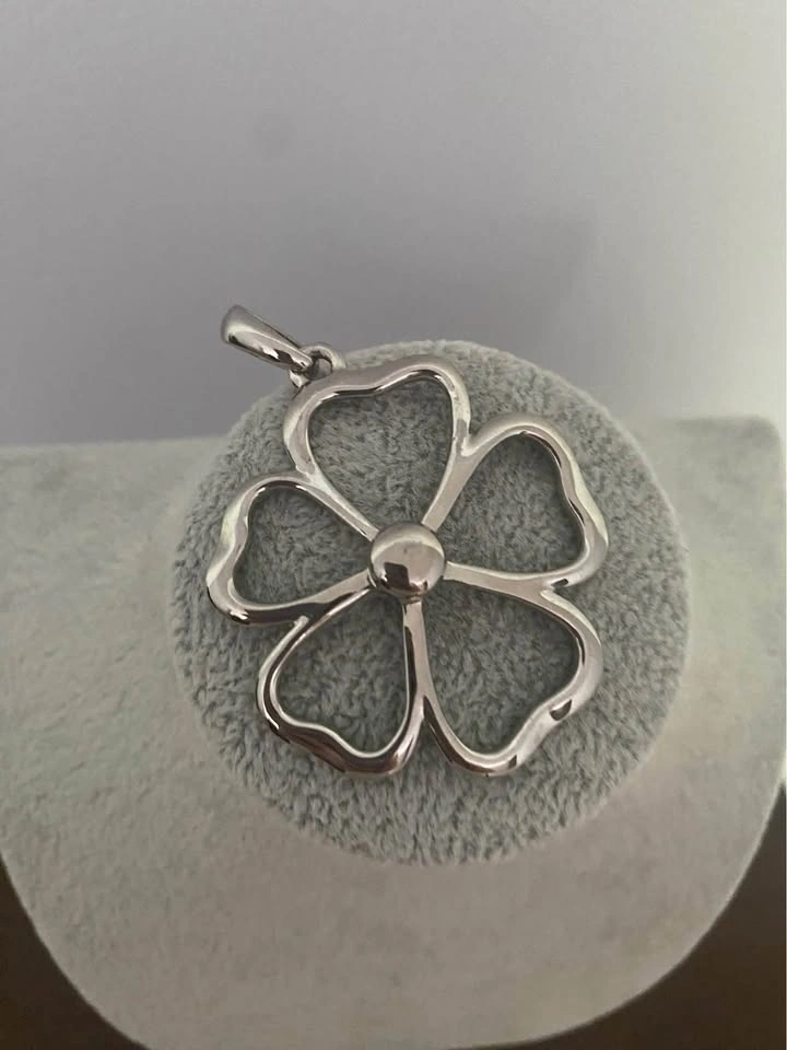 Silver Flower Pendant - photo 5
