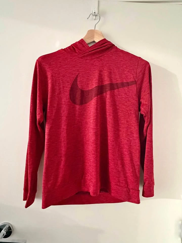 Youth XL Nike Dri-FIT Red Hoodie