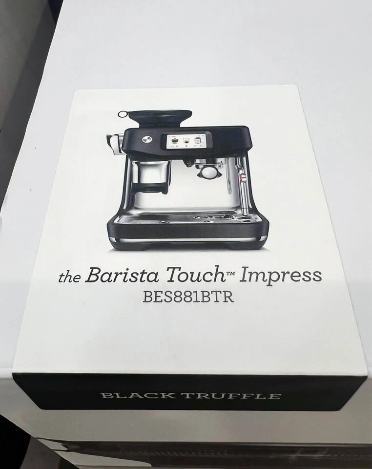 NEW Breville Barista Touch Impress Espresso Machine (Black Truff - photo 4