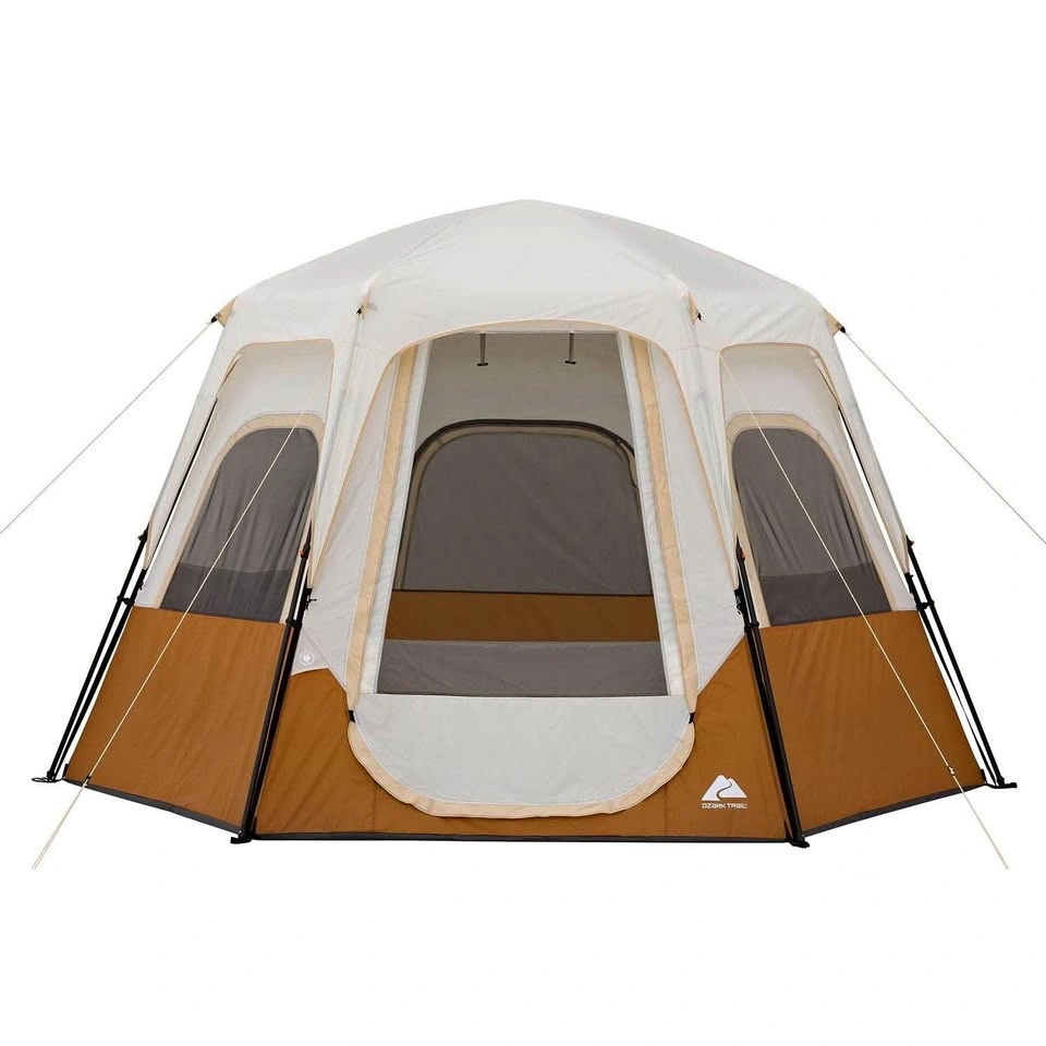 Ozark Trail 6-Person Instant Yurt Tent with String Lights