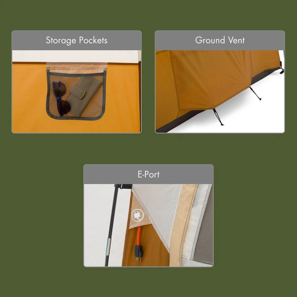 Ozark Trail 6-Person Instant Yurt Tent with String Lights - photo 2