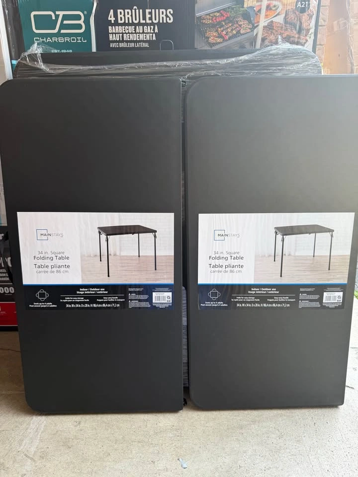 Mainstays Square Foldable Table - photo 5
