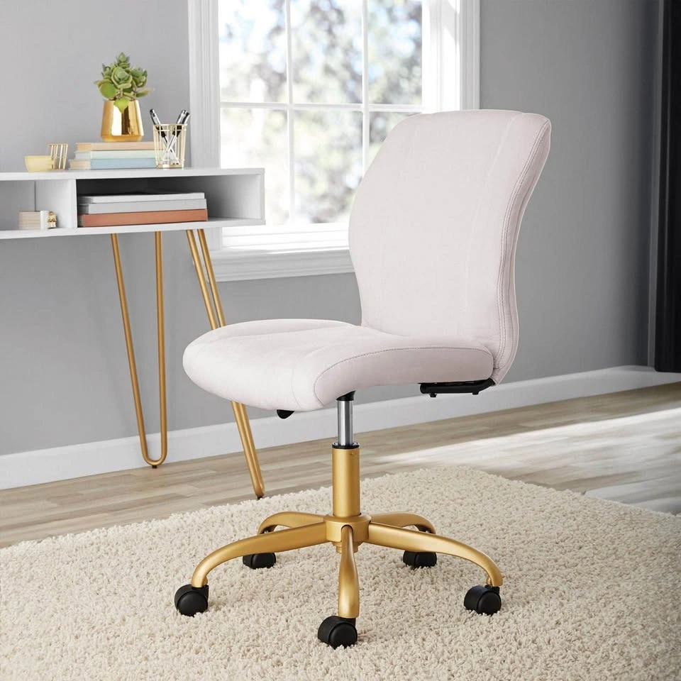 Mainstays Plush Velvet Office Chair - photo 2