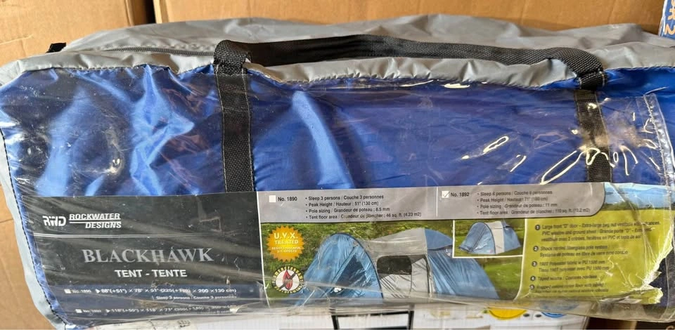 Rockwater Designs Blackhawk Tent 6 Person