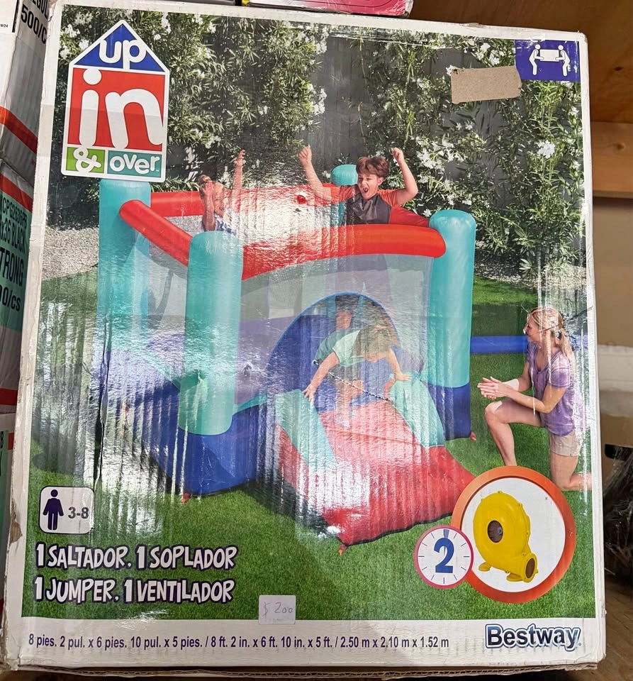 Bestway Inflatable Spring N Slide Park Bounce House