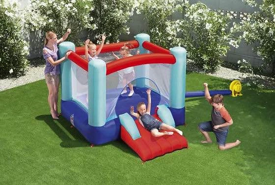 Bestway Inflatable Spring N Slide Park Bounce House - photo 5