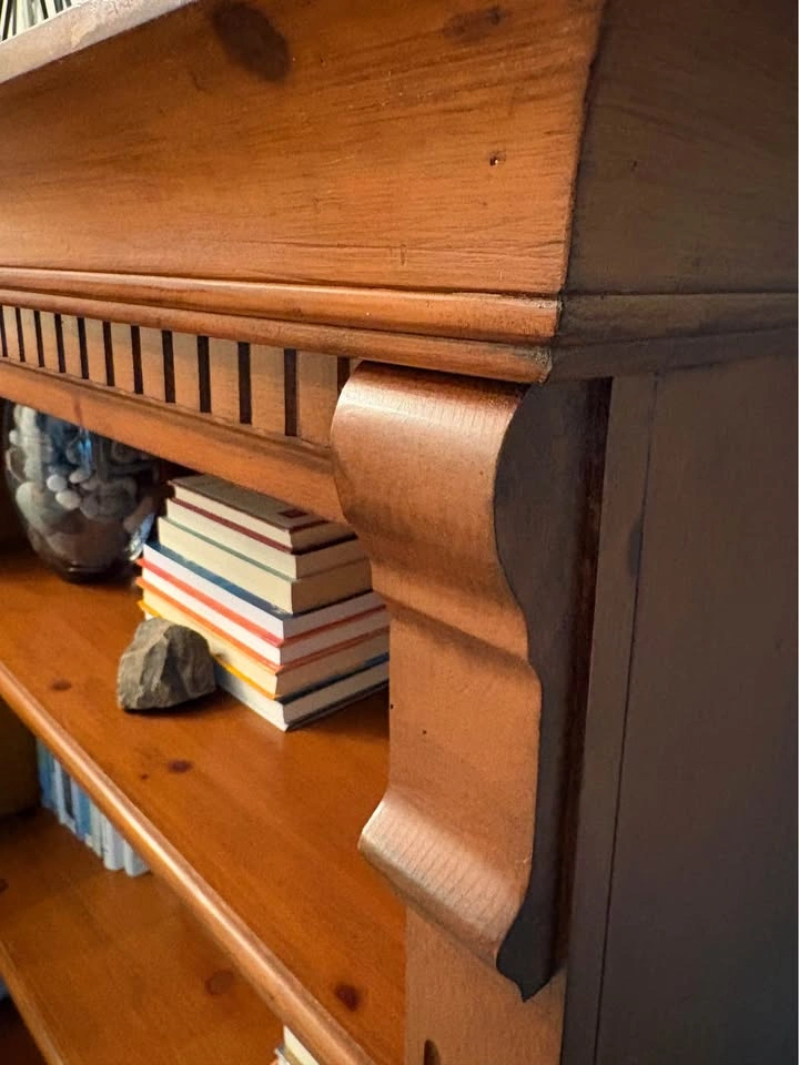 Solid Oak Bookshelf - photo 2