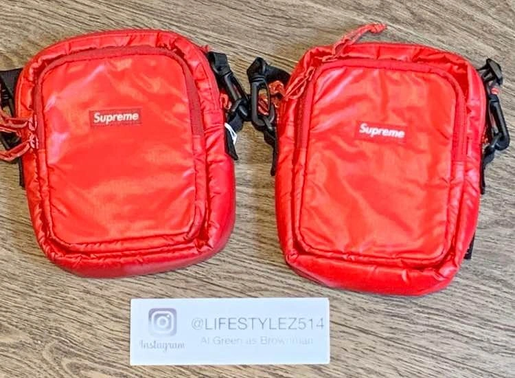 Supreme Shoulder Bag Red FW17