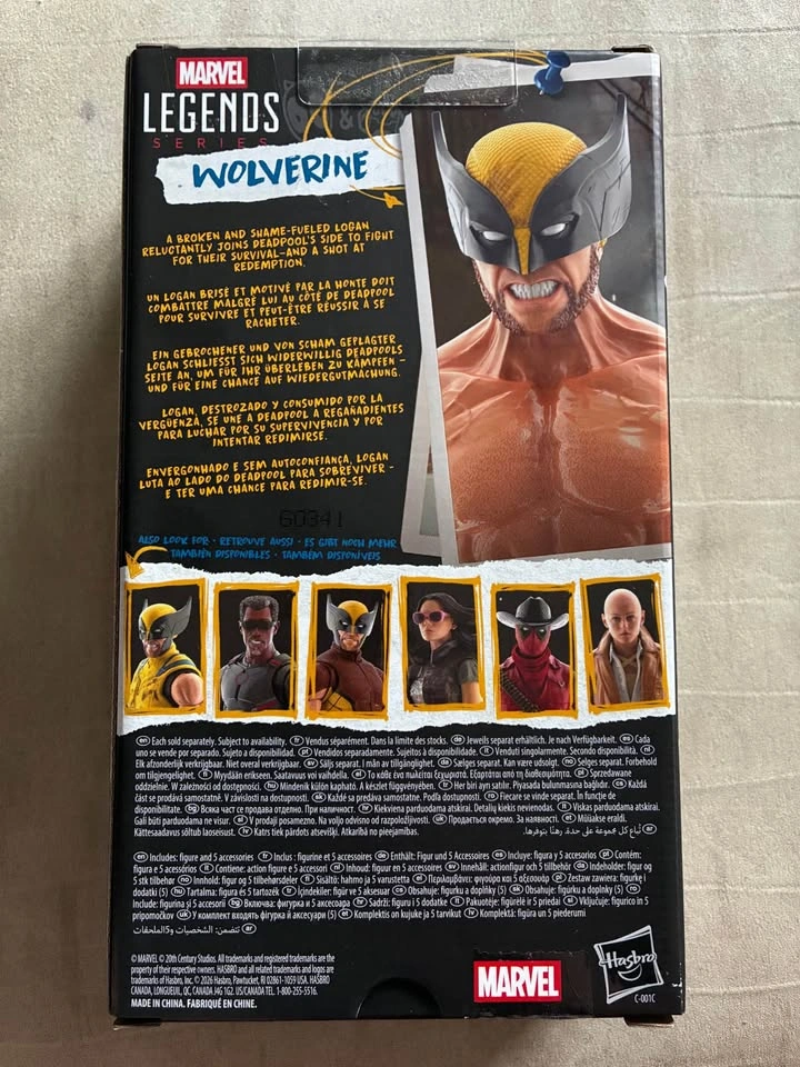 Marvel Legends Series Wolverine (Shirtless) Deadpool & Wolverine - photo 2