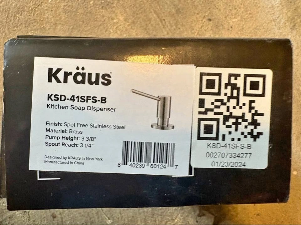 Kraus Soap dispenser