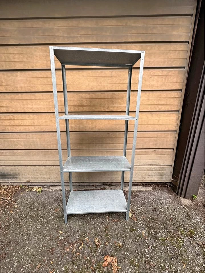 IKEA HYLLIS metal 4 shelf Unit ⚽️