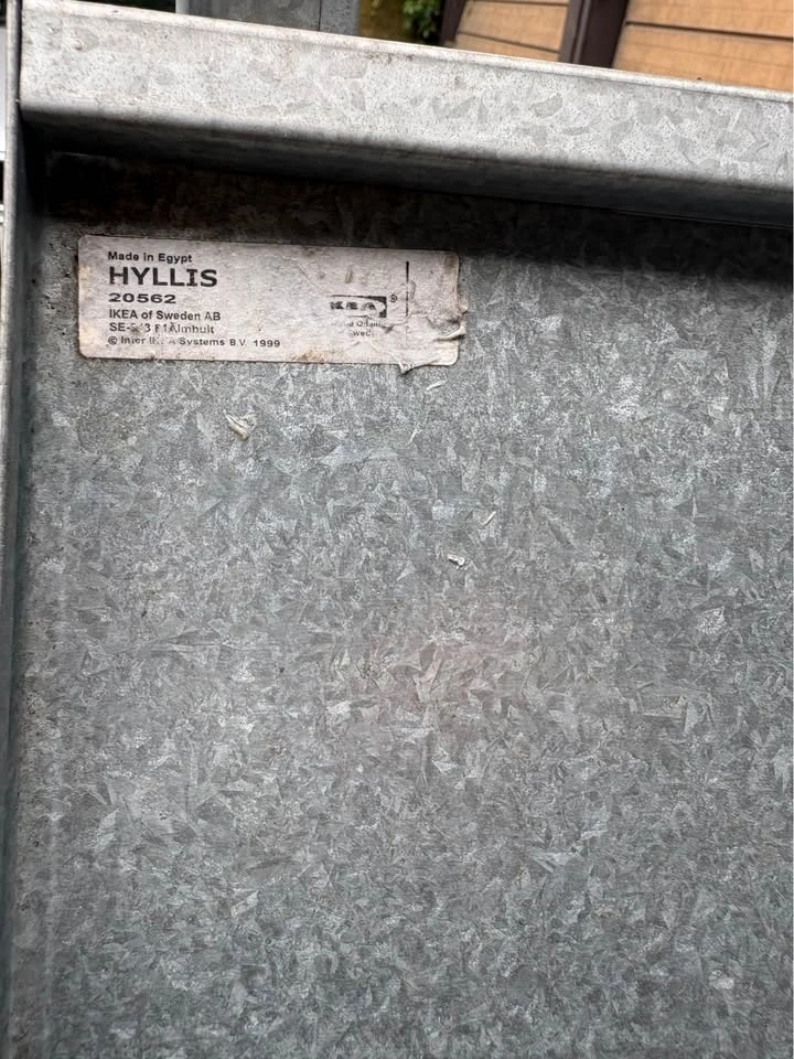IKEA HYLLIS metal 4 shelf Unit ⚽️ - photo 4