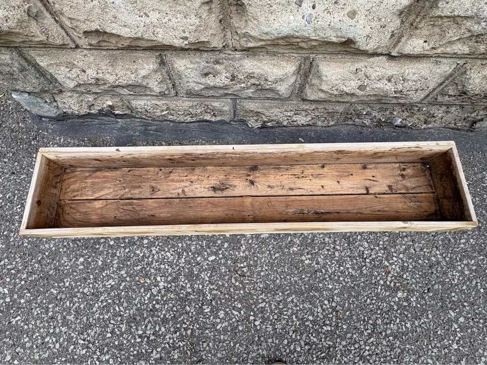 Long Wooden Planter Box - photo 2