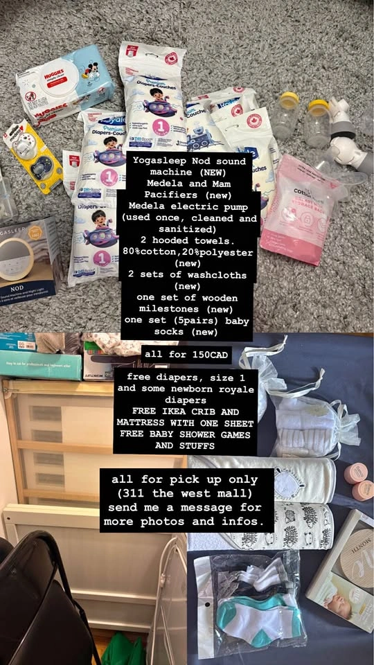 Lots of freebies!! Baby bundles!