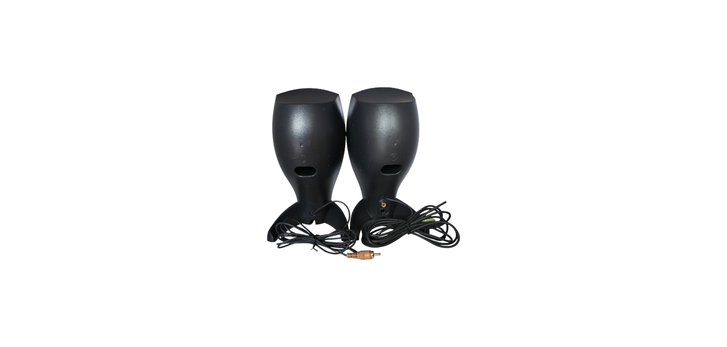 Harman Kardon HK206 Computer Speakers with AC Adapter Black - photo 5