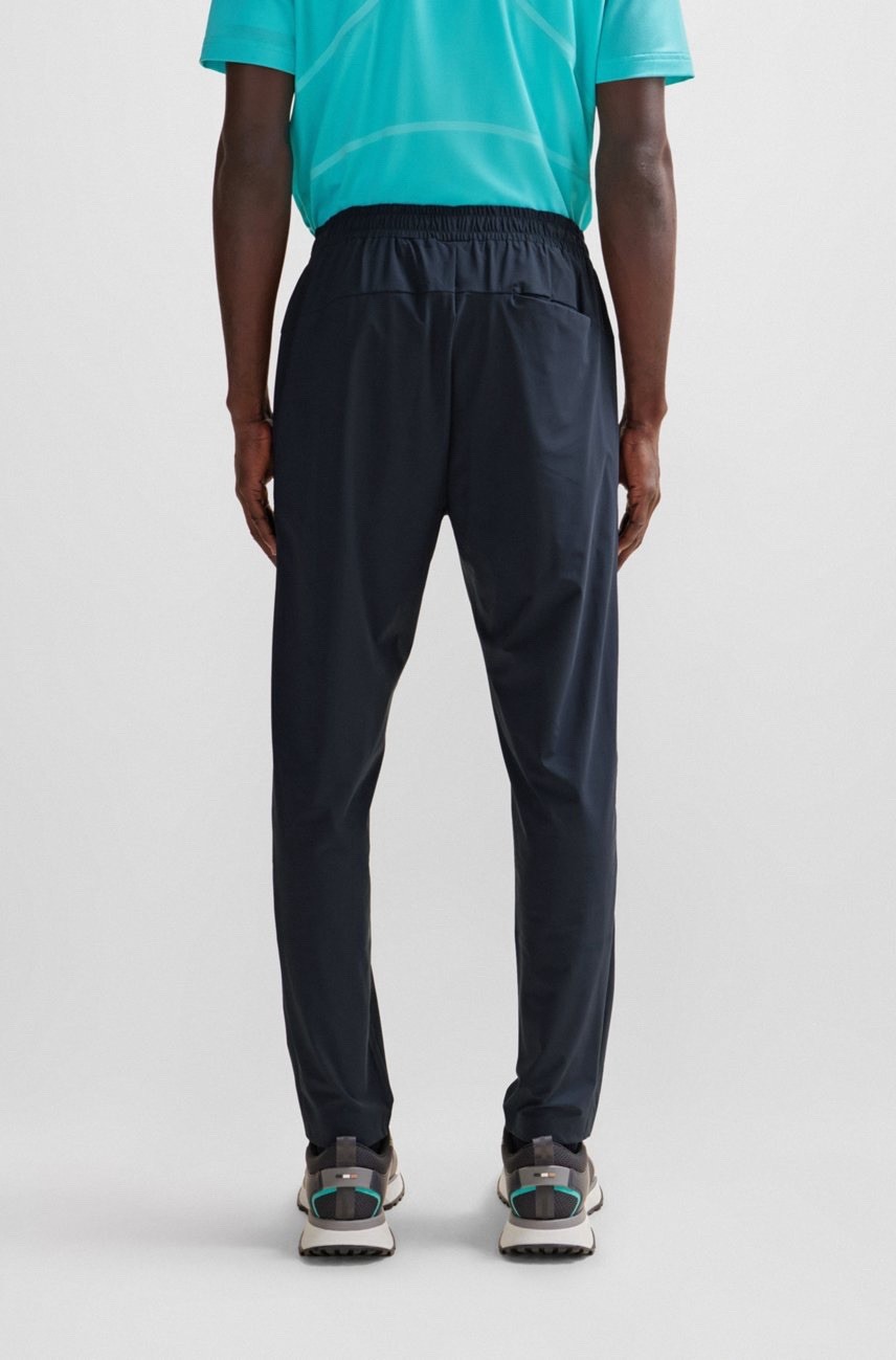 HUGO BOSS Regular Fit Sweatpants with Reflective Design - photo 2