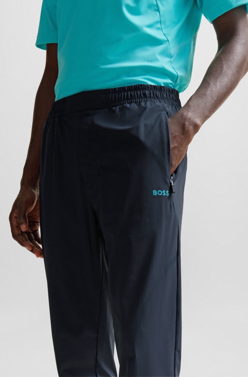 HUGO BOSS Regular Fit Sweatpants with Reflective Design - photo 3