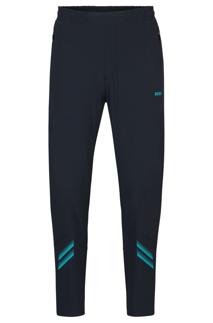 HUGO BOSS Regular Fit Sweatpants with Reflective Design - photo 4