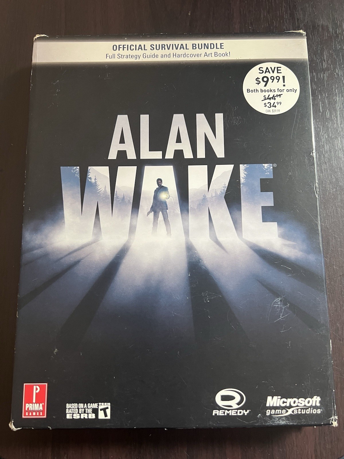 Alan Wake Collector's Edition OFFICIAL SURVIVAL BUNDLE Prima Gam