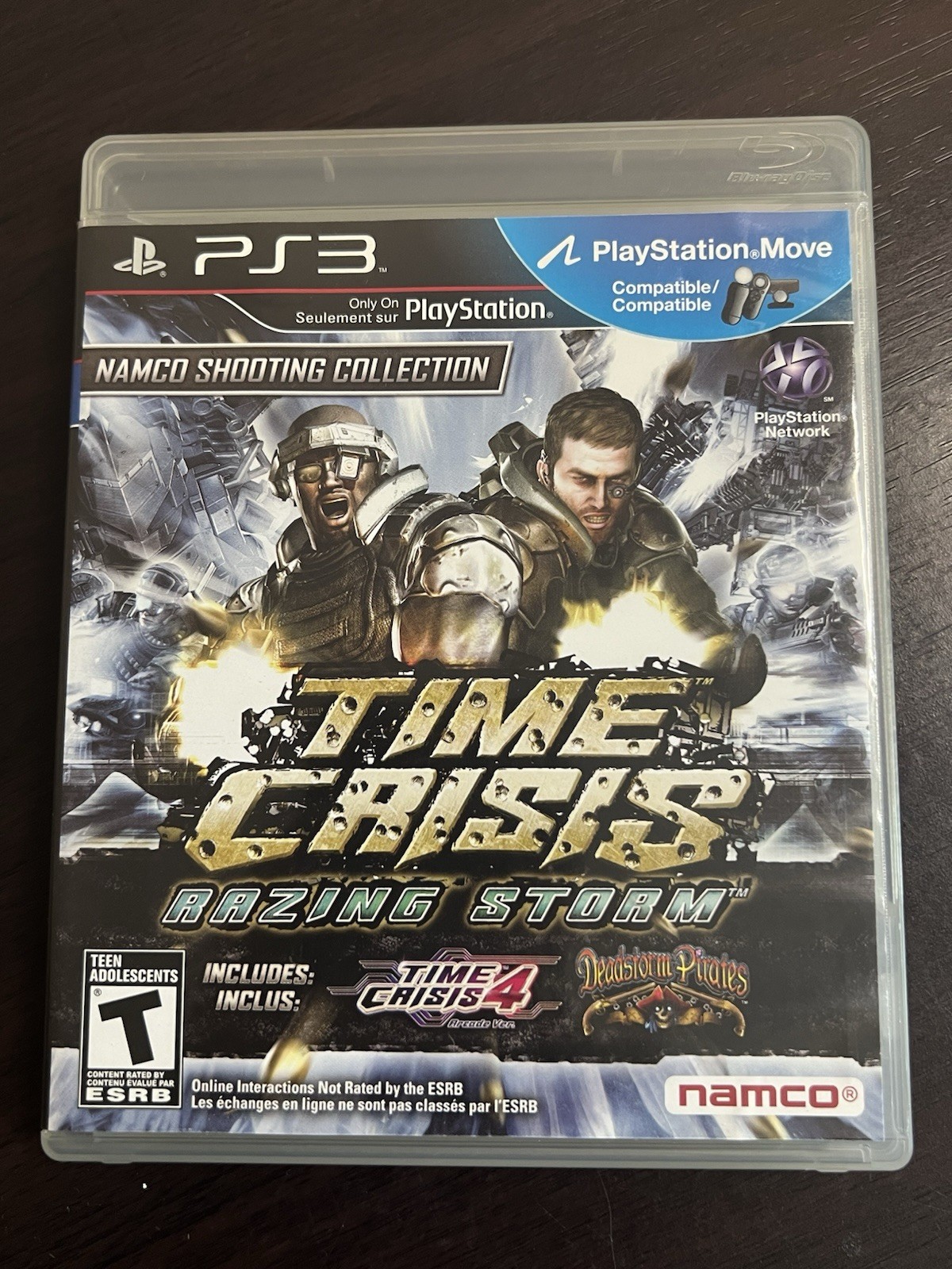 Time Crisis: Razing Storm (Sony PlayStation 3, 2010) Complete