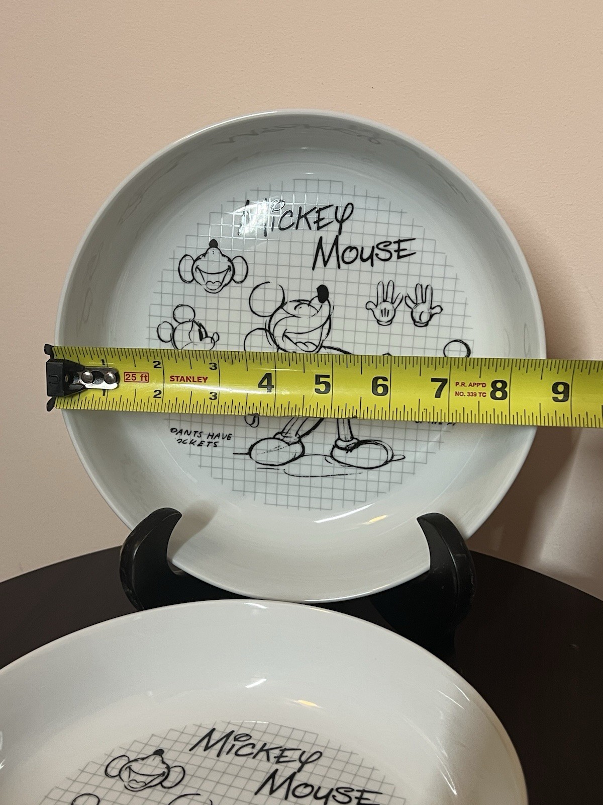 Disney Sketchbook Mickey Mouse Dinner, Pasta Bowls. Set Of 2 - photo 3