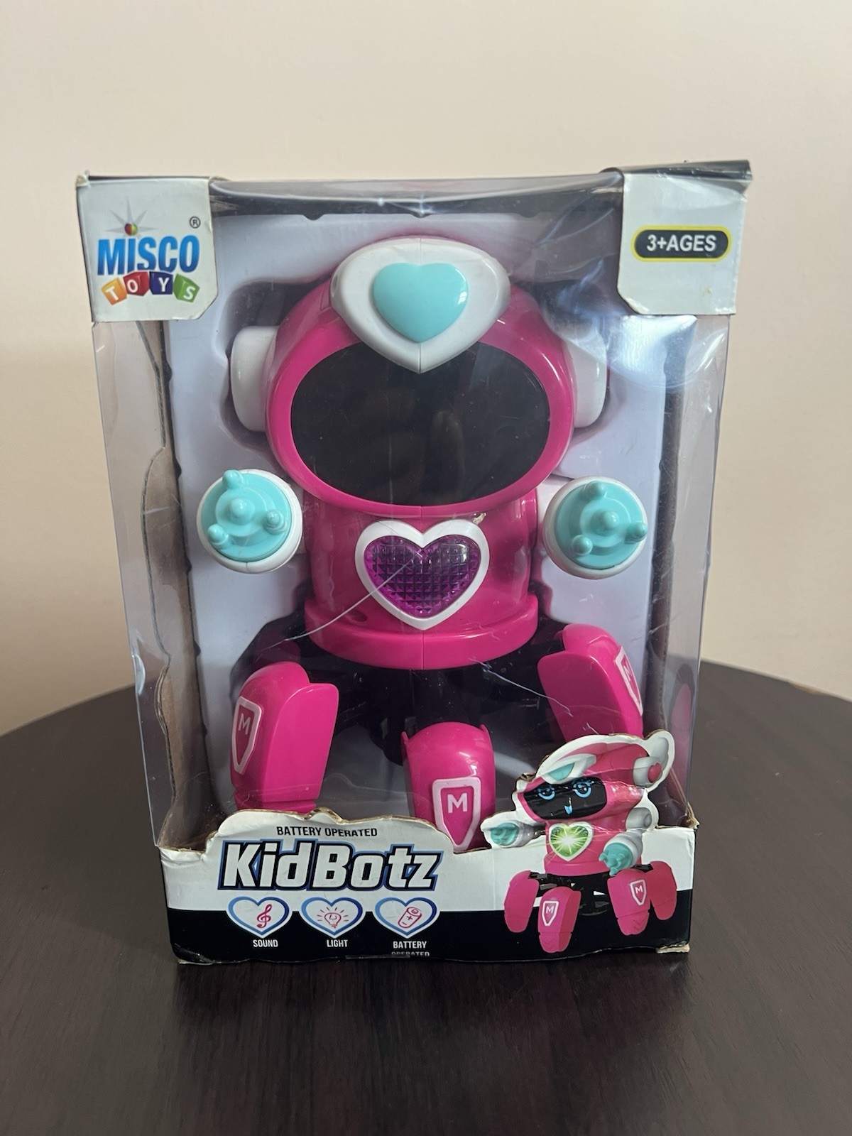 Cute 6-Claw LED Musical Dancing Robot Toy