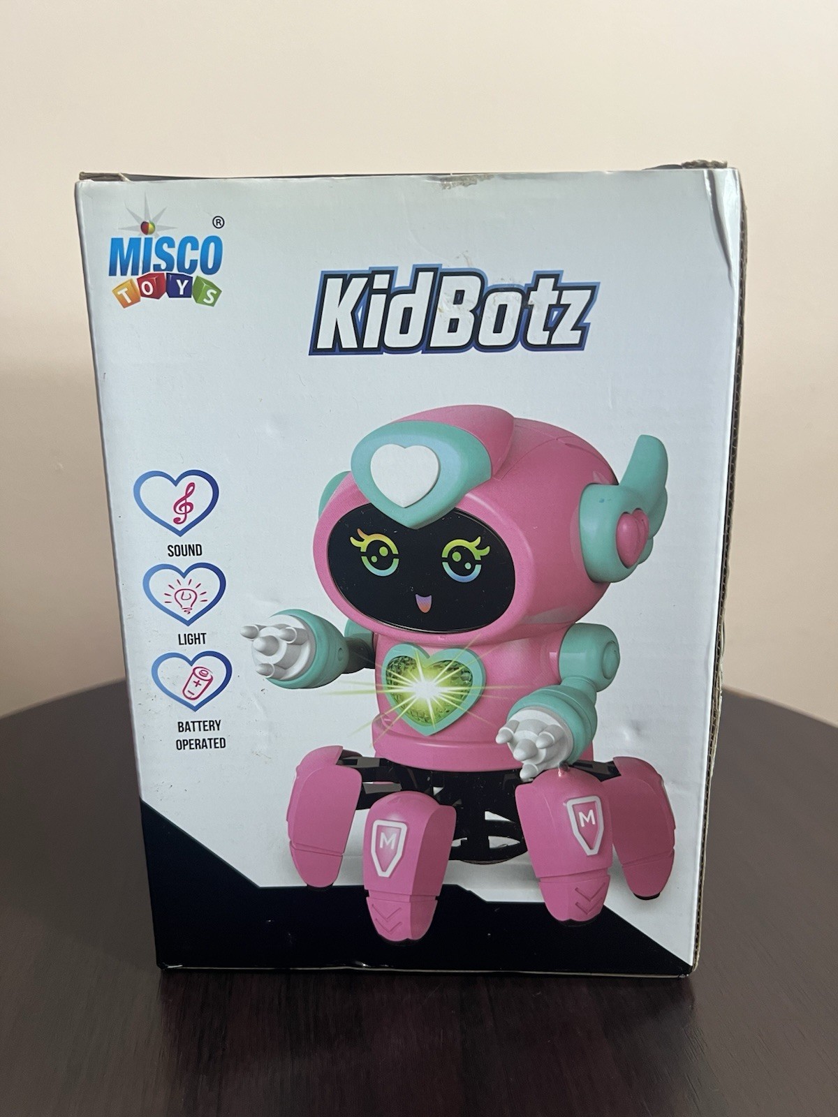 Cute 6-Claw LED Musical Dancing Robot Toy - photo 2